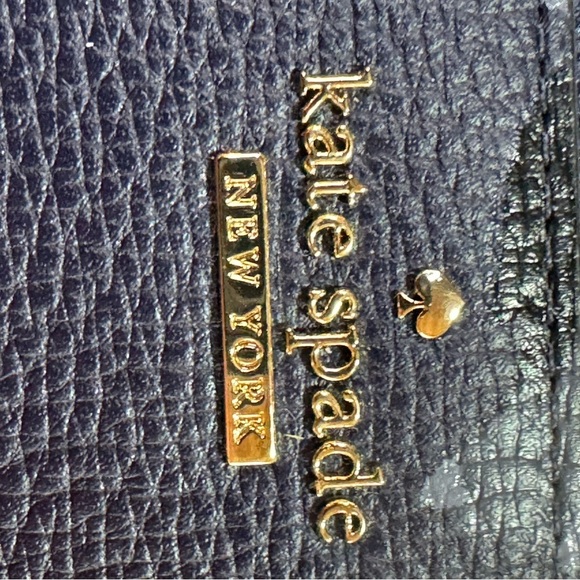 Kate Spade Navy Floral Women's Wallet - Picture 3 of 10